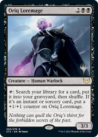 Oriq Loremage (Promo Pack) [Strixhaven: School of Mages Promos] | Silver Goblin