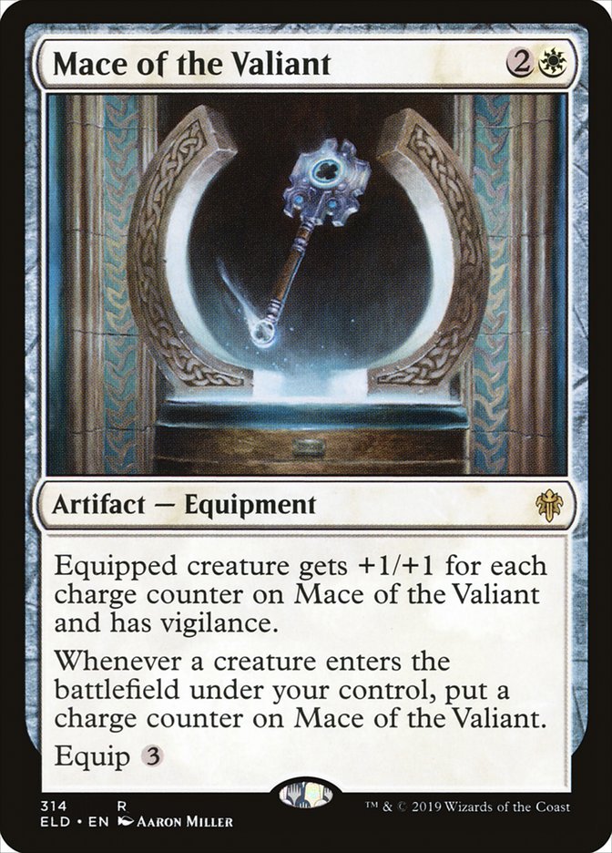 Mace of the Valiant [Throne of Eldraine] | Silver Goblin