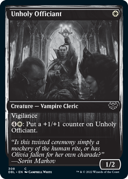 Unholy Officiant [Innistrad: Double Feature] | Silver Goblin