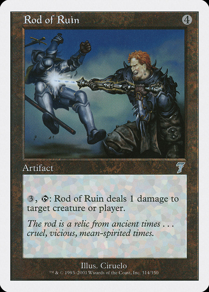 Rod of Ruin [Seventh Edition] | Silver Goblin