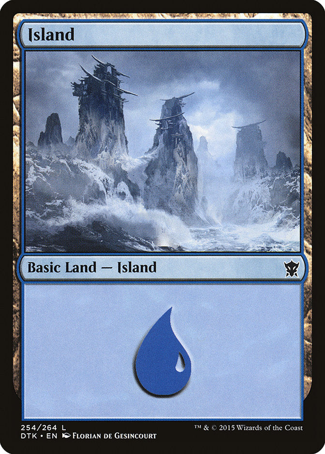 Island (254) [Dragons of Tarkir] | Silver Goblin