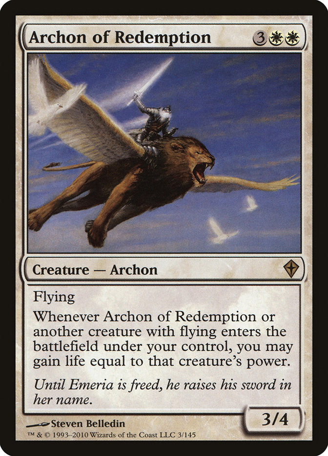 Archon of Redemption [Worldwake] | Silver Goblin