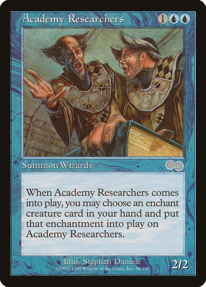 Academy Researchers [Urza's Saga] | Silver Goblin