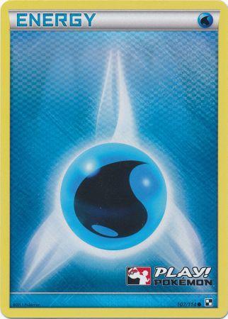 Water Energy (107/114) (Play Pokemon Promo) [Black & White: Base Set] | Silver Goblin