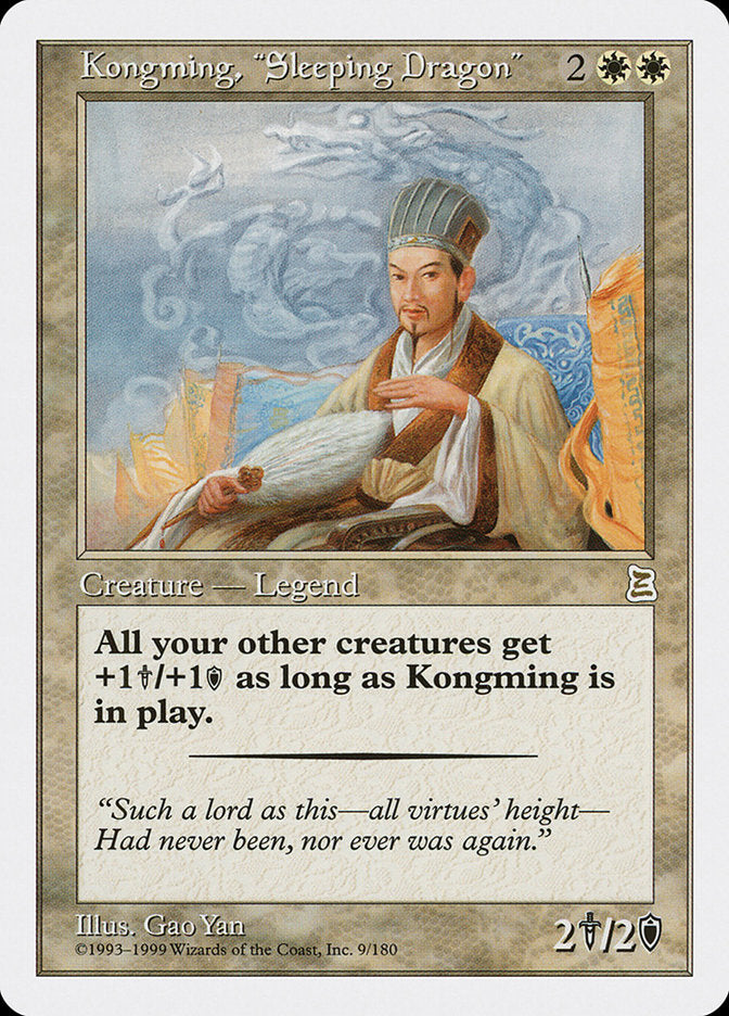 Kongming, "Sleeping Dragon" [Portal Three Kingdoms] | Silver Goblin