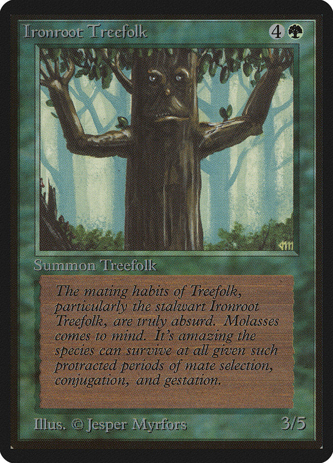 Ironroot Treefolk [Beta Edition] | Silver Goblin