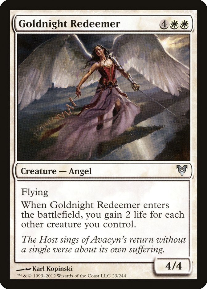 Goldnight Redeemer [Avacyn Restored] | Silver Goblin