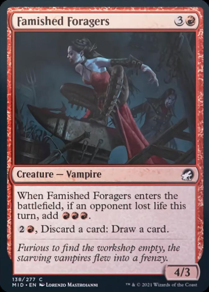 Famished Foragers [Innistrad: Midnight Hunt] | Silver Goblin