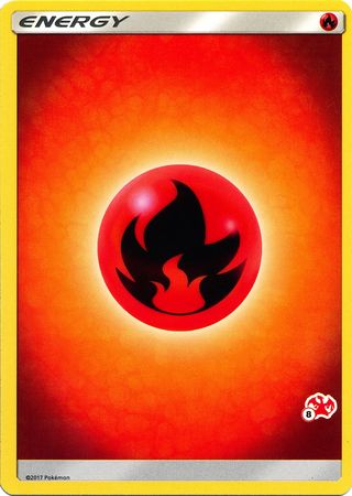 Fire Energy (Charizard Stamp #8) [Battle Academy 2020] | Silver Goblin