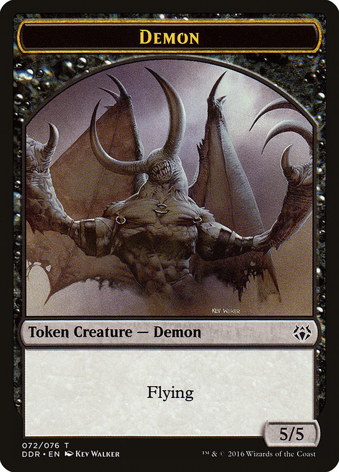 Demon Token [Duel Decks: Nissa vs. Ob Nixilis] | Silver Goblin