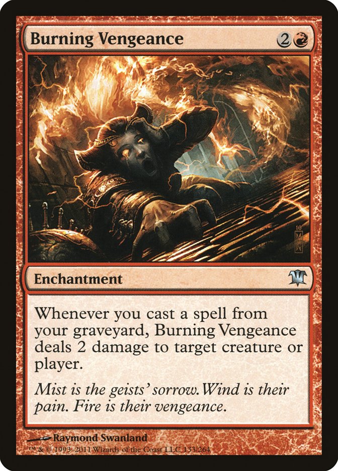 Burning Vengeance [Innistrad] | Silver Goblin
