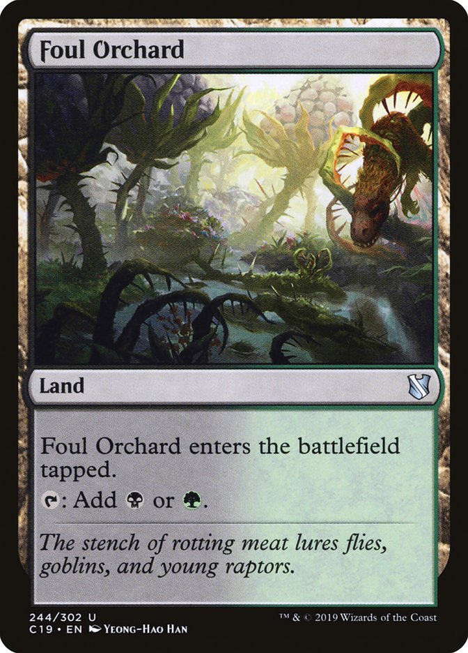Foul Orchard [Commander 2019] | Silver Goblin
