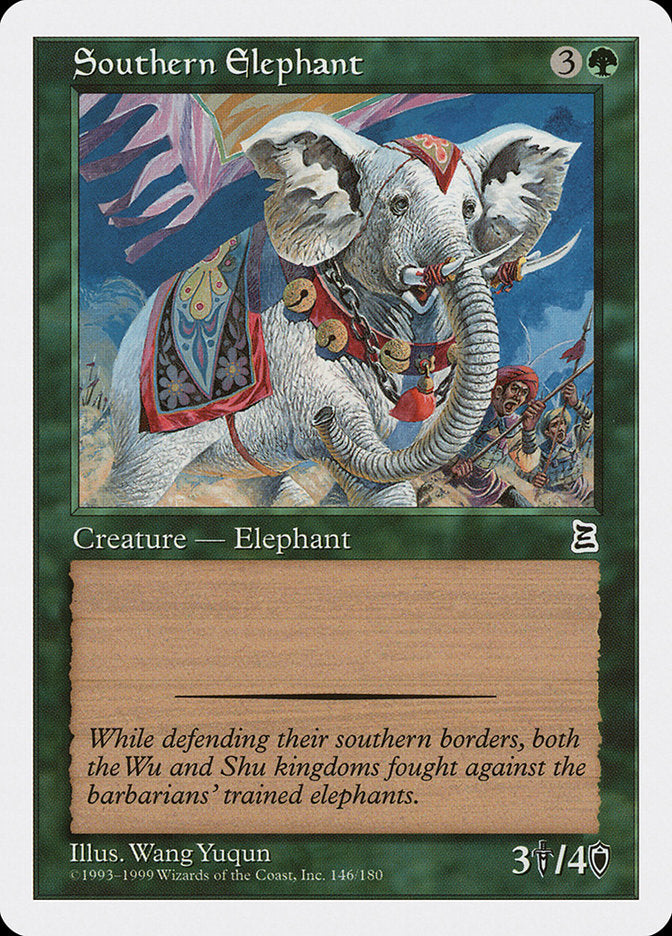 Southern Elephant [Portal Three Kingdoms] | Silver Goblin