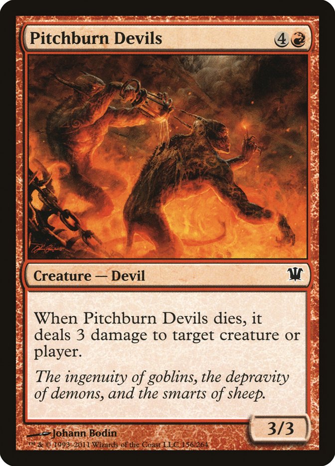Pitchburn Devils [Innistrad] | Silver Goblin