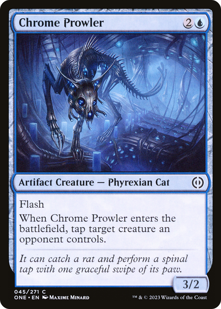 Chrome Prowler [Phyrexia: All Will Be One] | Silver Goblin