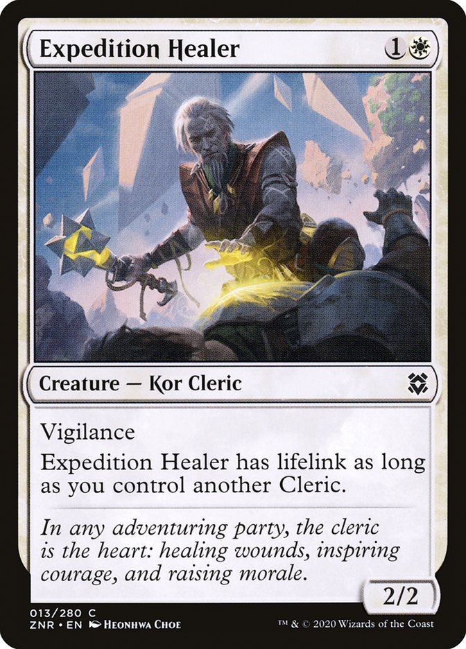 Expedition Healer [Zendikar Rising] | Silver Goblin