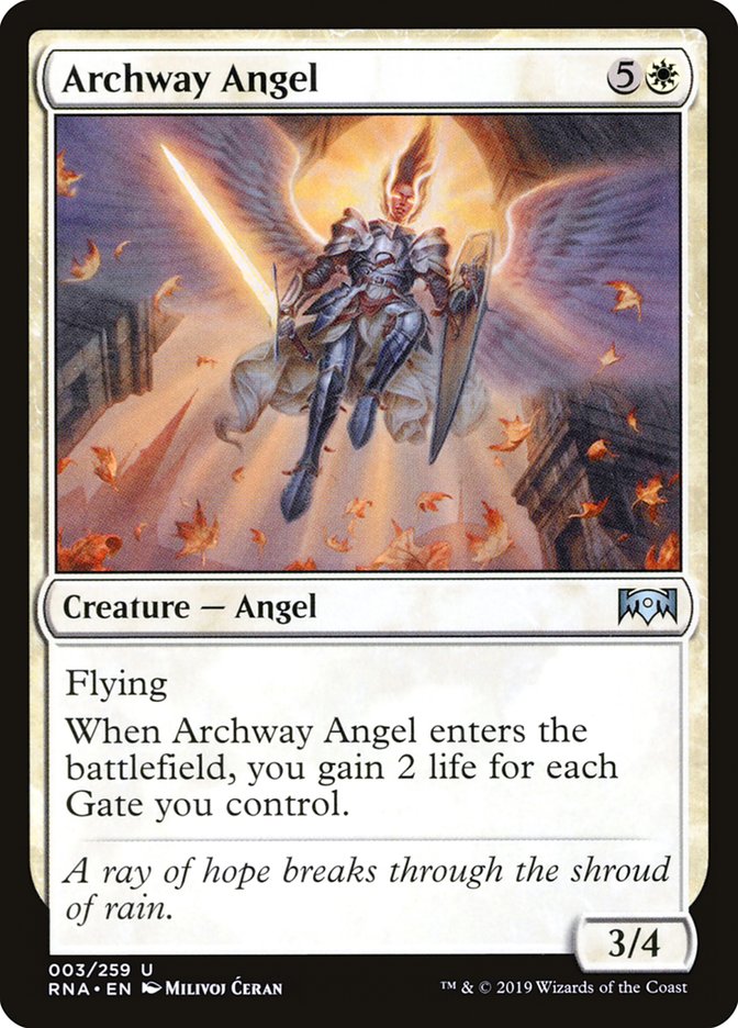 Archway Angel [Ravnica Allegiance] | Silver Goblin