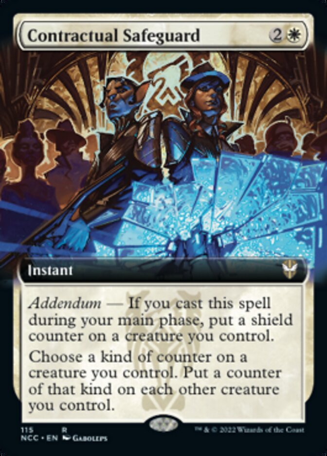 Contractual Safeguard (Extended Art) [Streets of New Capenna Commander] | Silver Goblin