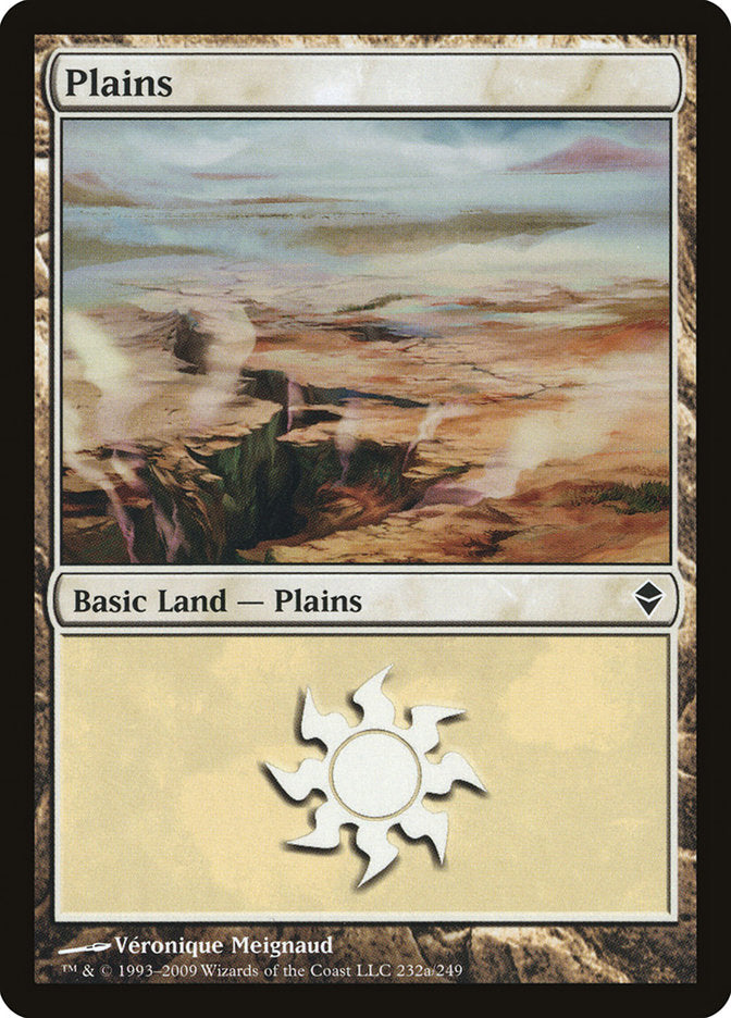 Plains (232a) [Zendikar] | Silver Goblin