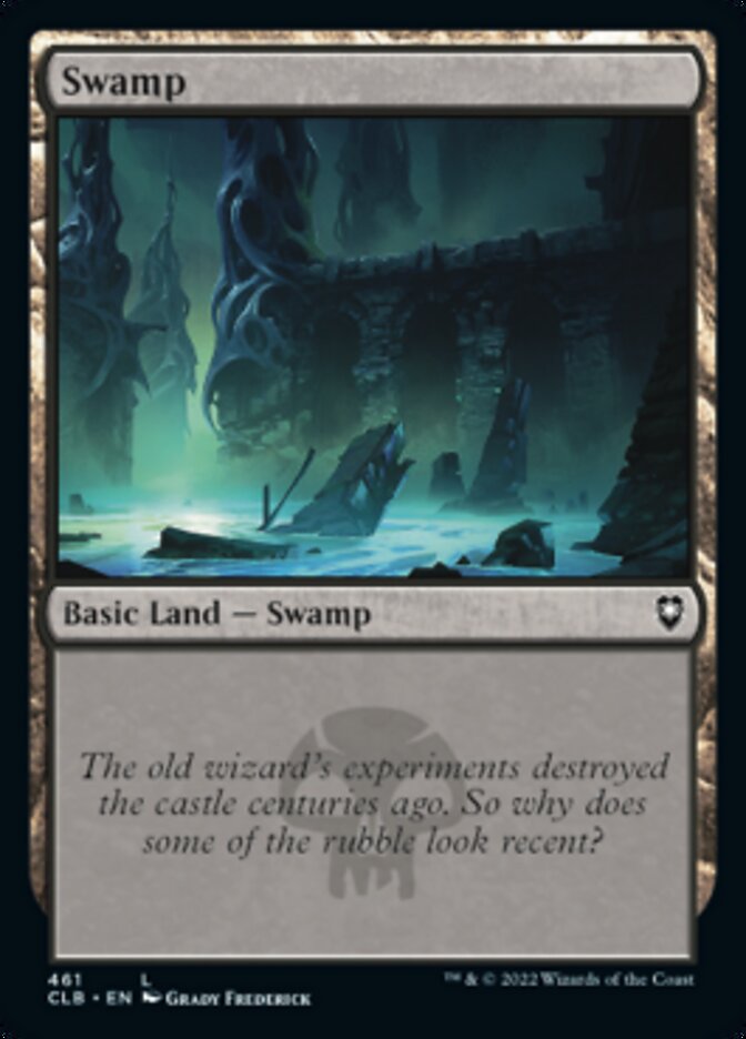 Swamp (461) [Commander Legends: Battle for Baldur's Gate] | Silver Goblin