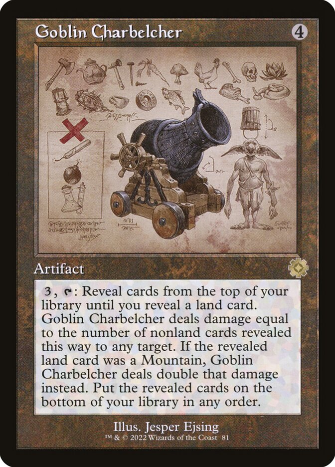 Goblin Charbelcher (Retro Schematic) [The Brothers' War Retro Artifacts] | Silver Goblin