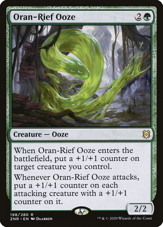 Oran-Rief Ooze [Zendikar Rising] | Silver Goblin