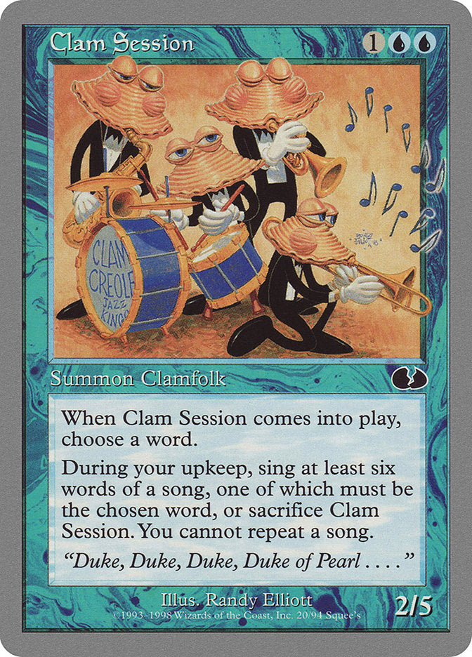 Clam Session [Unglued] | Silver Goblin