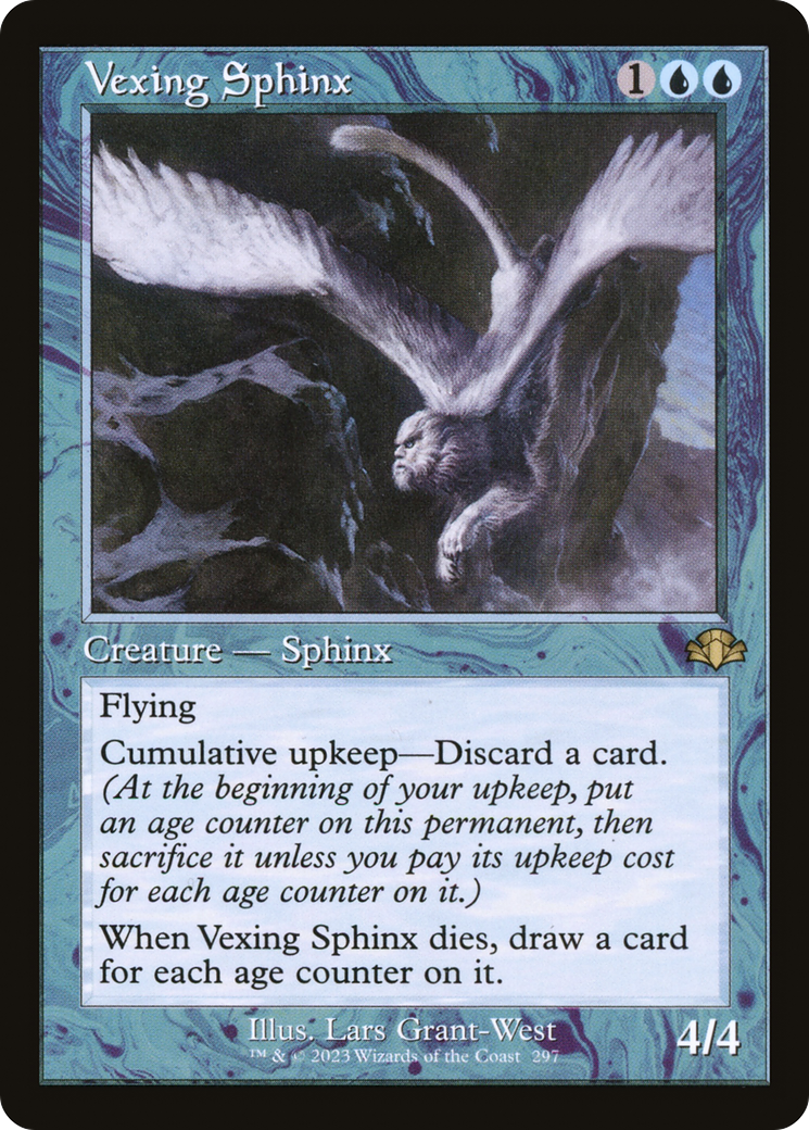 Vexing Sphinx (Retro) [Dominaria Remastered] | Silver Goblin
