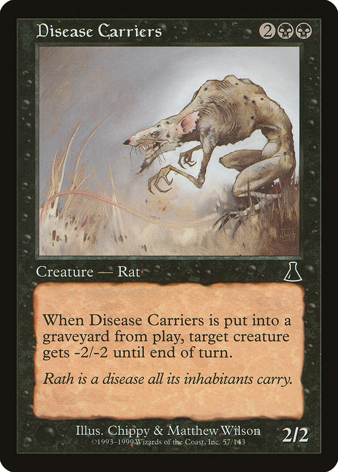 Disease Carriers [Urza's Destiny] | Silver Goblin