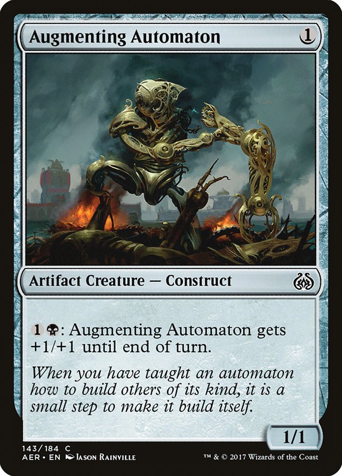 Augmenting Automaton [Aether Revolt] | Silver Goblin