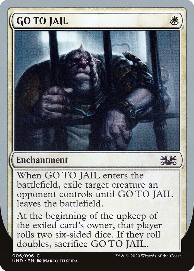 GO TO JAIL [Unsanctioned] | Silver Goblin