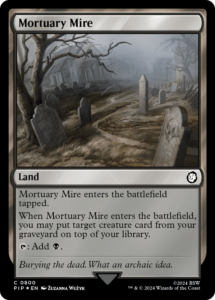 Mortuary Mire (Surge Foil) [Fallout] | Silver Goblin