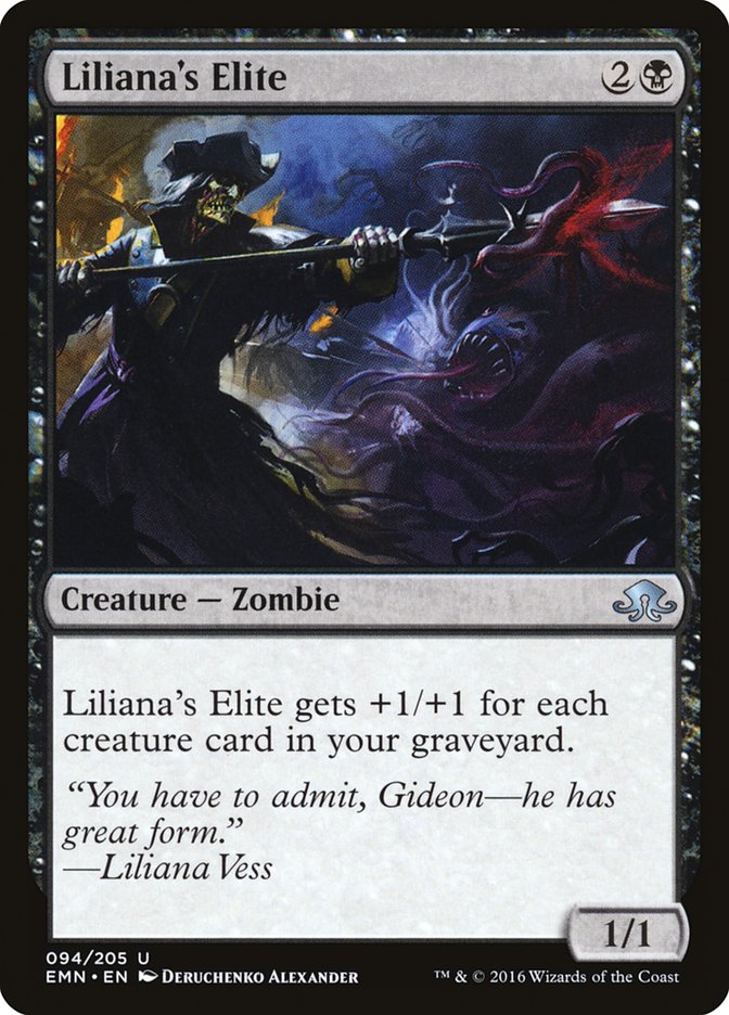Liliana's Elite [Eldritch Moon] | Silver Goblin