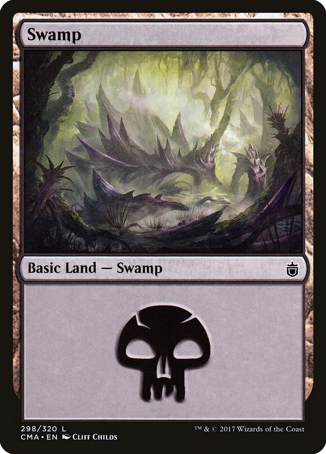 Swamp (298) [Commander Anthology] | Silver Goblin