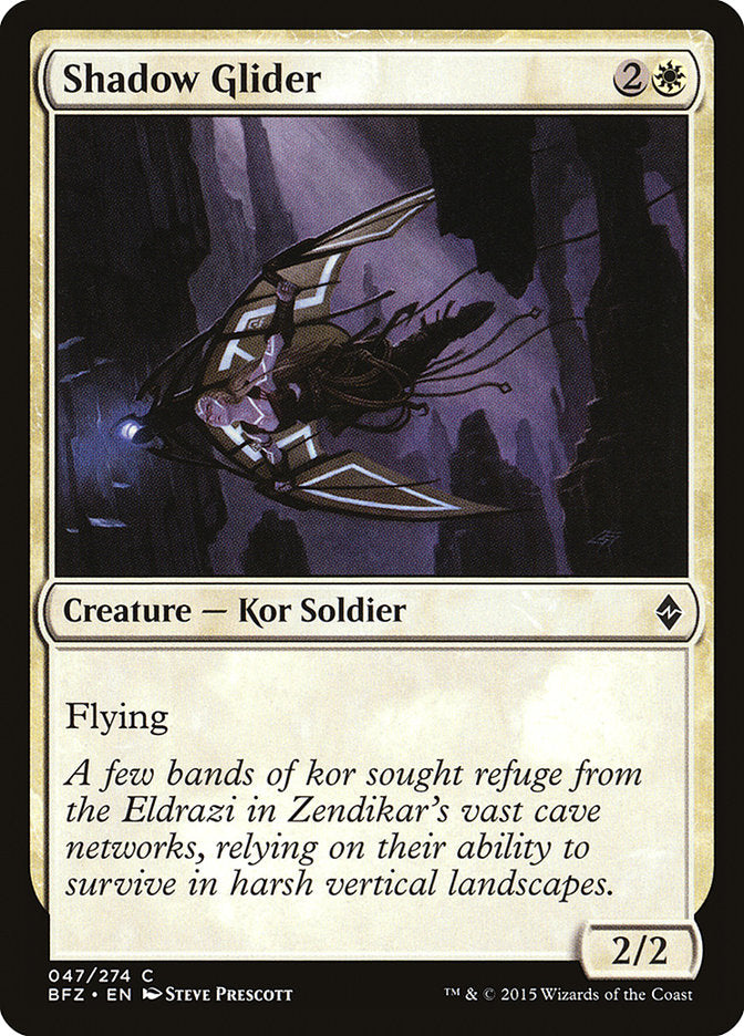 Shadow Glider [Battle for Zendikar] | Silver Goblin