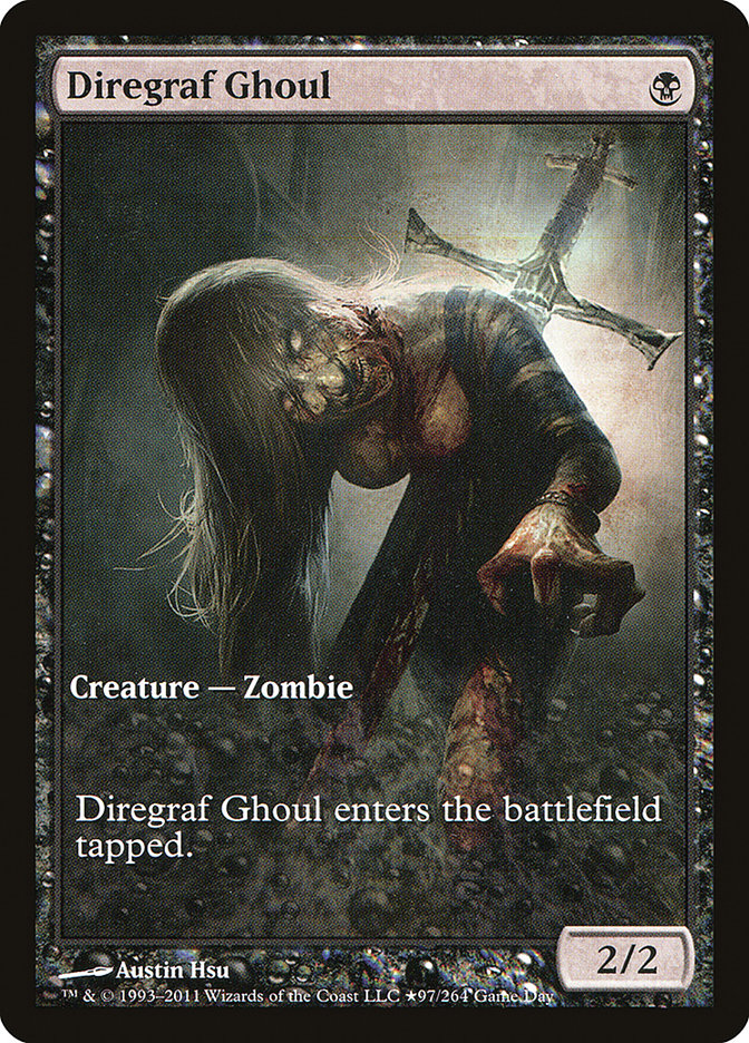 Diregraf Ghoul (Game Day) [Innistrad Promos] | Silver Goblin