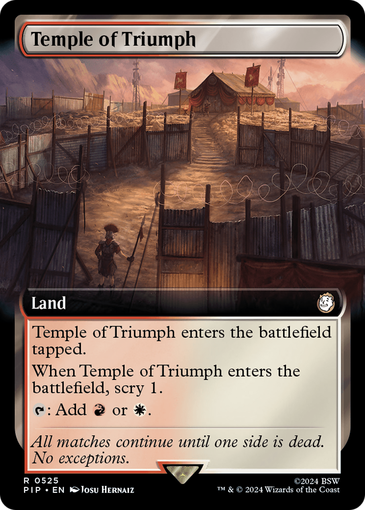 Temple of Triumph (Extended Art) [Fallout] | Silver Goblin