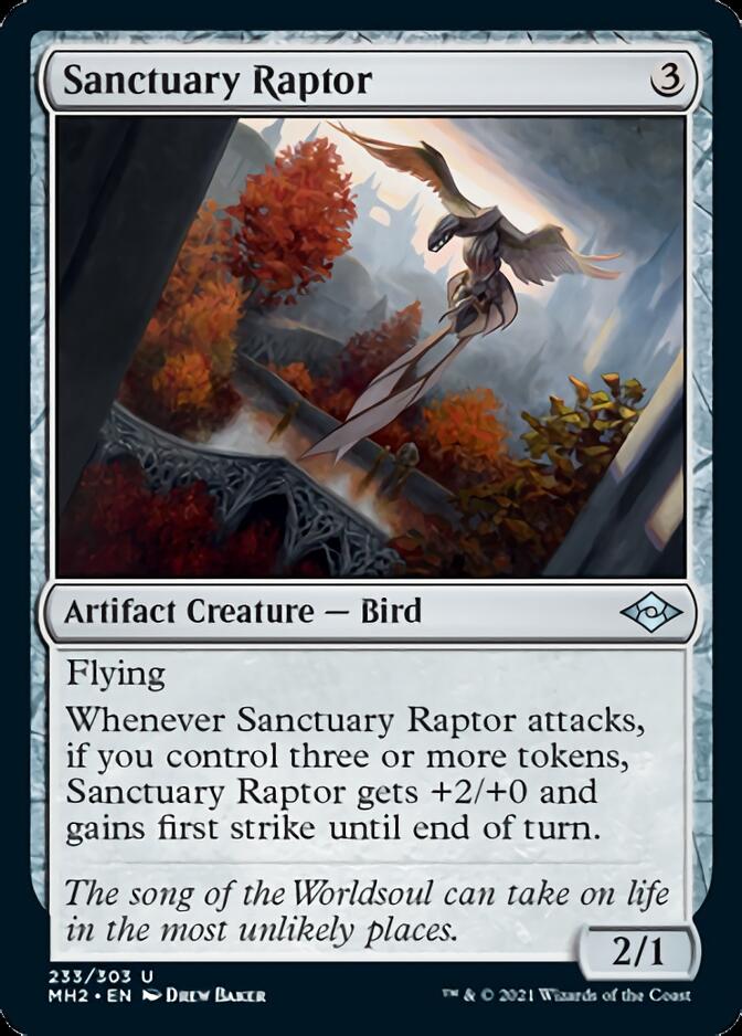 Sanctuary Raptor [Modern Horizons 2] | Silver Goblin