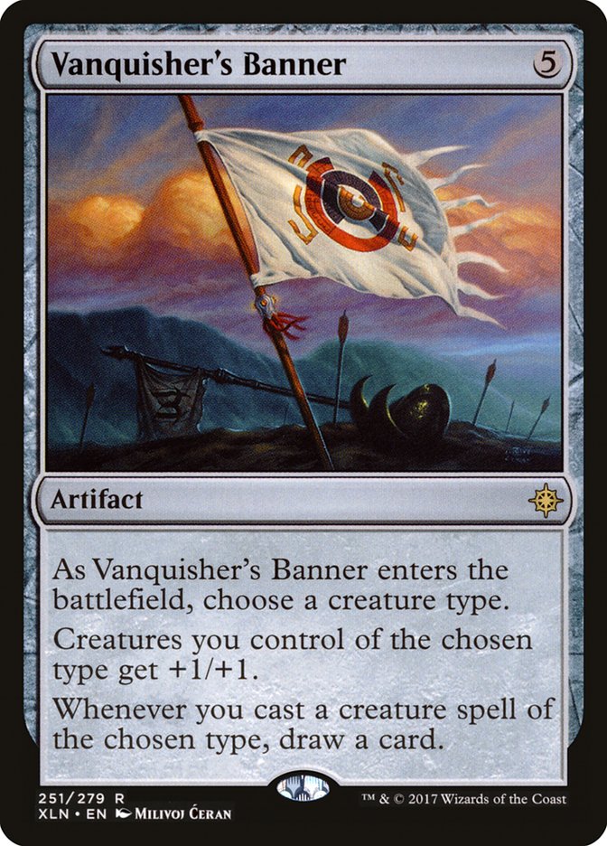 Vanquisher's Banner [Ixalan] | Silver Goblin