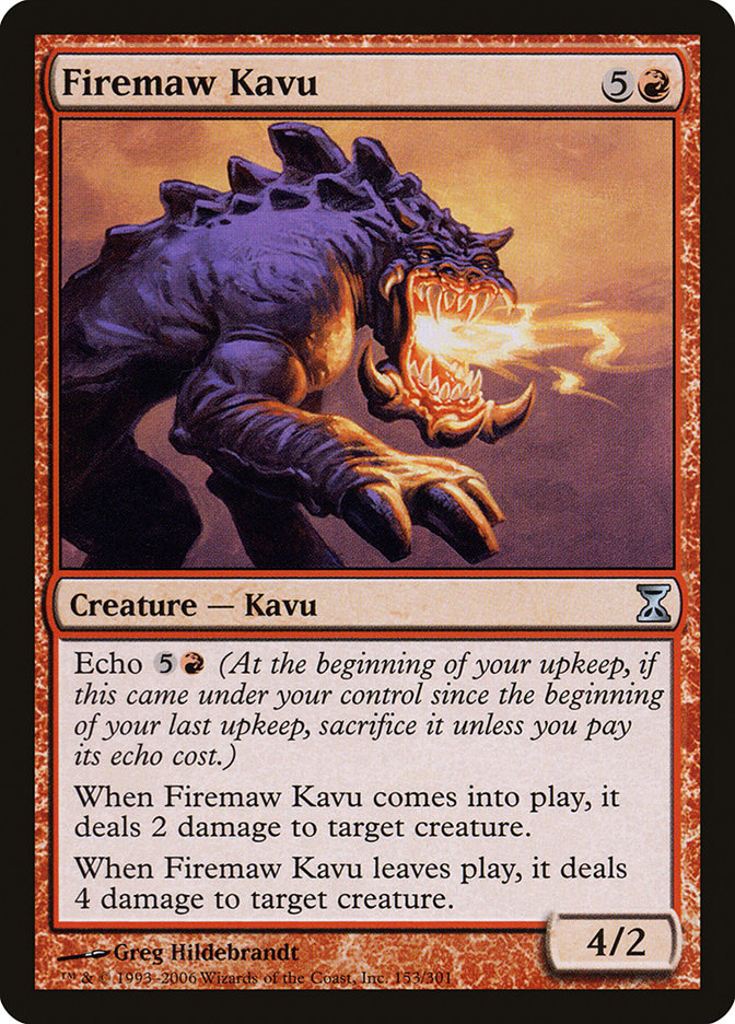 Firemaw Kavu [Time Spiral] | Silver Goblin