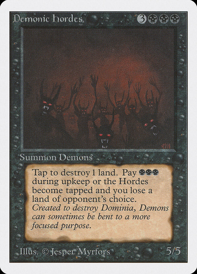 Demonic Hordes [Unlimited Edition] | Silver Goblin