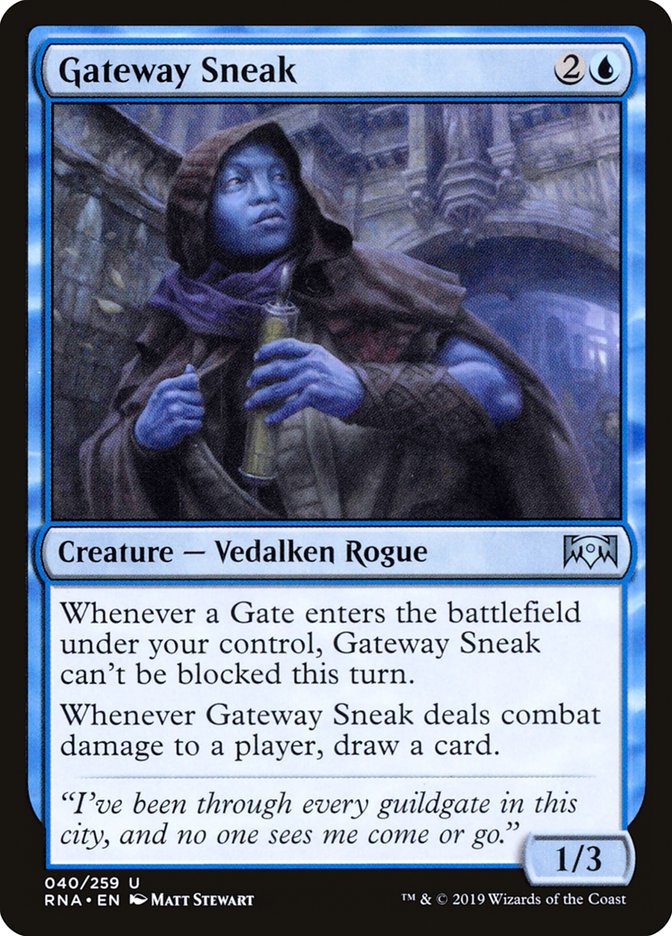Gateway Sneak [Ravnica Allegiance] | Silver Goblin