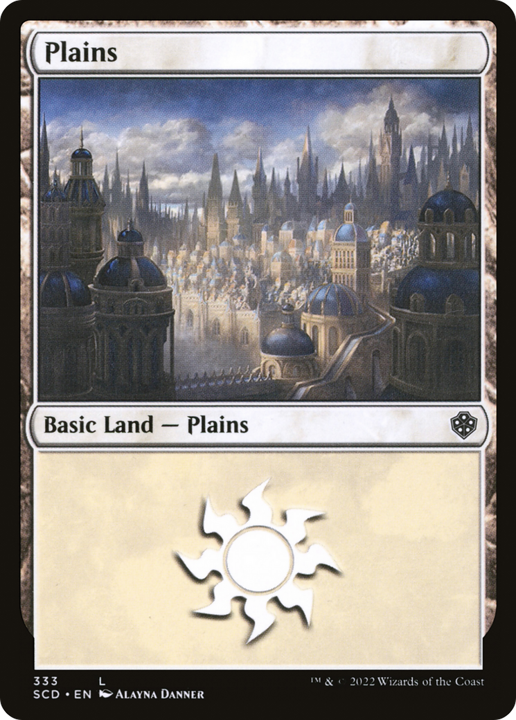 Plains [Starter Commander Decks] | Silver Goblin