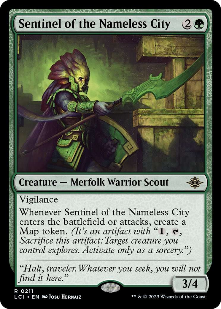 Sentinel of the Nameless City [The Lost Caverns of Ixalan] | Silver Goblin