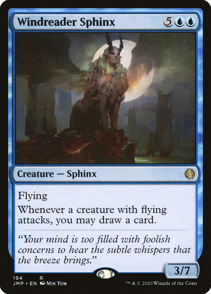 Windreader Sphinx [Jumpstart] | Silver Goblin