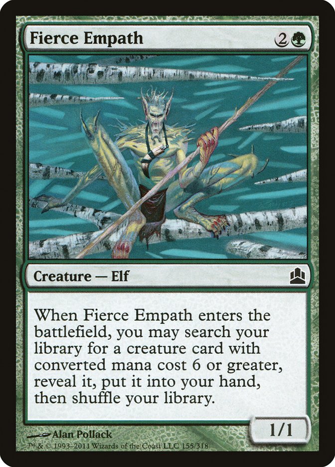 Fierce Empath [Commander 2011] | Silver Goblin