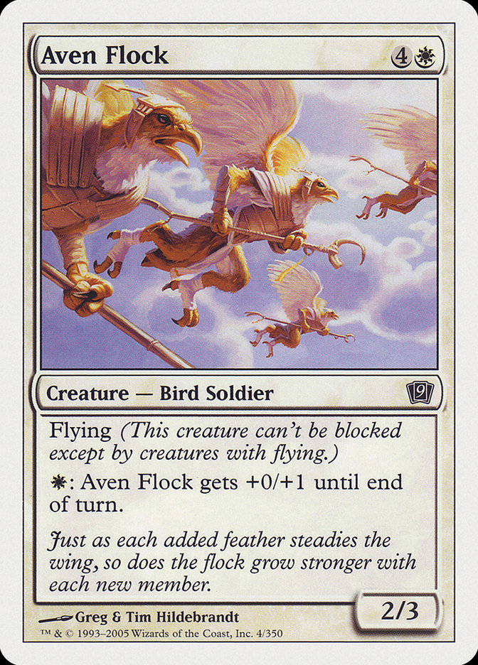 Aven Flock [Ninth Edition] | Silver Goblin