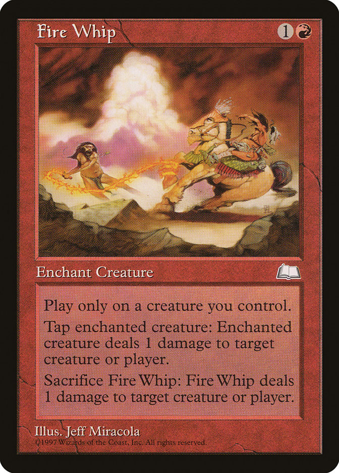 Fire Whip [Weatherlight] | Silver Goblin
