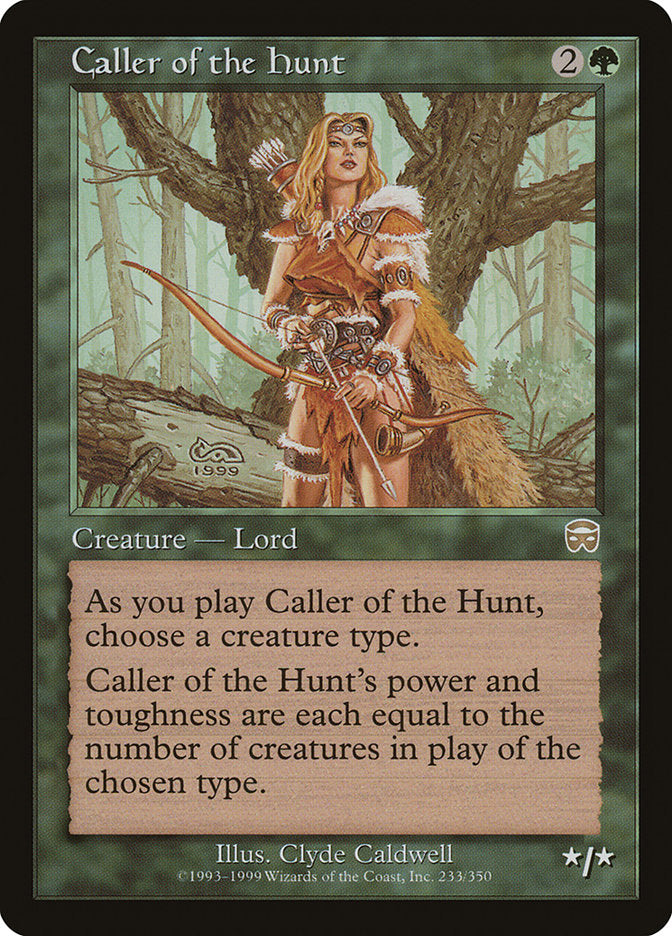 Caller of the Hunt [Mercadian Masques] | Silver Goblin