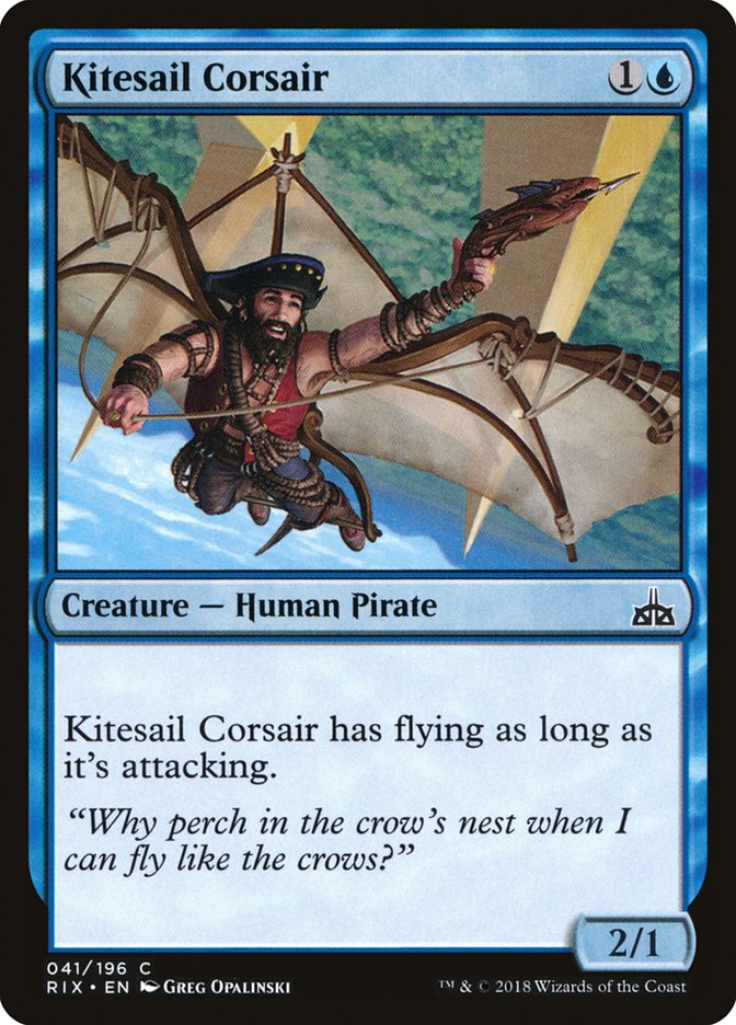 Kitesail Corsair [Rivals of Ixalan] | Silver Goblin